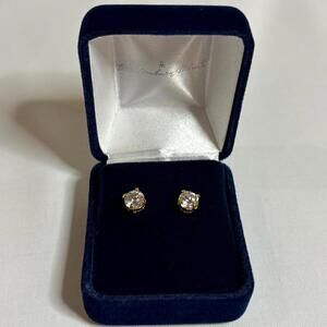 Danbury Mint Cubic Zirconia Stud Earrings
